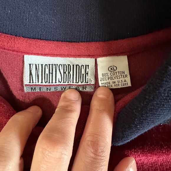 Unbranded Men's Burgundy and Red Polo-shirts - Picture 4 of 6